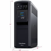 CyberPower UPS Systems CP1350PFCLCD PFC Sinewave -  Capacity: 1350VA / 880W - CP1350PFCLCD