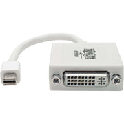 Tripp Lite 6in Mini DisplayPort to DVI Adapter Converter mDP to DVI-I M/F 6" - P137-06N-DVI