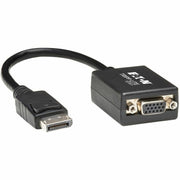 P134-06N-VGA_Tripp Lite 6in DisplayPort to VGA Adapter Active Converter DP to VGA M/F 6"