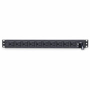 CyberPower Rackbar Surge Suppressor RM 1U RKBS15S2F10R 15A 12-Outlet - RKBS15S2F10R