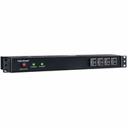CyberPower Rackbar Surge Suppressor RM 1U RKBS15S4F8R 15A 12-Outlet - RKBS15S4F8R