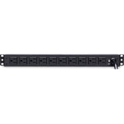 CyberPower Rackbar Surge Suppressor RM 1U RKBS15S6F10R 15A 16-Outlet - RKBS15S6F10R