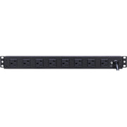 CyberPower Rackbar Surge Suppressor RM 1U RKBS20S4F8R 20A 12-Outlet - RKBS20S4F8R
