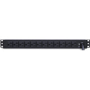 CyberPower Rackbar Surge Suppressor RM 1U RKBS20ST2F12R 20A 14-Outlet - RKBS20ST2F12R