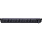 CyberPower Rackbar Surge Suppressor RM 1U RKBS20ST6F12R 20A 18-Outlet - RKBS20ST6F12R