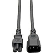 Tripp Lite 6ft Laptop Power Cord Adapter Cable C14 to C5 2.5A 18AWG 6'