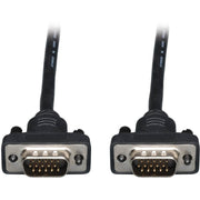 P502-006-SM_Tripp Lite 6ft VGA Coax Monitor Cable Low Profile with RGB High Resolution HD15 M/M 6'