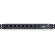 CyberPower Switched PDU RM 1U PDU20SWHVIEC8FNET 20A 8-Outlet