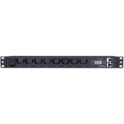 CyberPower Monitored PDU RM 1U PDU20MHVIEC8FNET 20A 8-Outlet