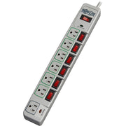 Tripp Lite by Eaton ECO-SURGE TLP76MSG 7-Outlets Surge Suppressor - TLP76MSG
