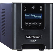 CyberPower Smart App Sinewave PR750LCD 750VA Pure Sine Wave Mini-Tower LCD UPS - PR750LCD