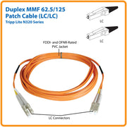 Tripp Lite by Eaton N320-61M Fiber Optic Duplex Cable - N320-61M