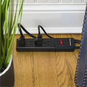 CyberPower CSB404 Essential 4-Outlets Surge Suppressor 4FT Cord - Plain Brown Boxes - CSB404