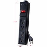 CyberPower CSB404 Essential 4-Outlets Surge Suppressor 4FT Cord - Plain Brown Boxes - CSB404