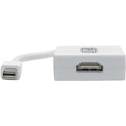 Tripp Lite 6in Mini DisplayPort to HDMI Adpater Converter mDP to HDMI M/F 6" - P137-06N-HDMI