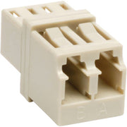 Tripp Lite by Eaton Duplex Multimode Fiber Optic Coupler, LC/LC - N455-000-PM