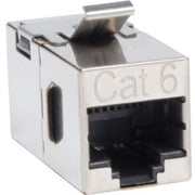 Tripp Lite by Eaton Cat6 Straight Through Shielded Modular In-line "Snap-in" Coupler (RJ45 F/F) - N235-001-SH