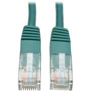 Tripp Lite by Eaton 15-ft. Cat5e 350MHz Molded Cable (RJ45 M/M) - Green
