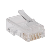 N030-100-FL_Tripp Lite by Eaton N030-100-FL 100-Pack of RJ45 Plugs for Flat Solid / Stranded Conductor Cable