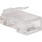 N030-100-FL_Tripp Lite by Eaton N030-100-FL 100-Pack of RJ45 Plugs for Flat Solid / Stranded Conductor Cable