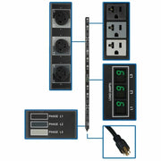 PDU3MV6L2120B_Tripp Lite by Eaton 3-Phase Metered PDU