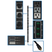 Tripp Lite by Eaton 3-Phase Metered PDU - PDU3MV6L2120B