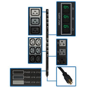 Tripp Lite by Eaton 3-Phase Metered PDU - PDU3MV6L2120