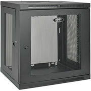 Tripp Lite by Eaton SmartRack 12U Wall-Mount Rack Enclosure Cabinet