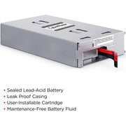 CyberPower RB1270X4B UPS Replacement Battery Cartridge - RB1270X4B