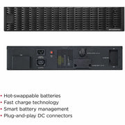CyberPower UPS Systems BP72V60ART2U Extended Battery Modules - Output: 72V/60A - BP72V60ART2U