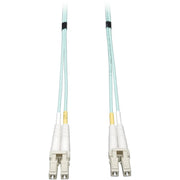 N820-08M_Tripp Lite series 8M (26-ft.) 10Gb Duplex MMF 50/125 OM3 LSZH Patch Cable (LC/LC) - Aqua