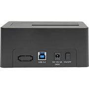 Tripp Lite by Eaton Quick Dock U339-000 Drive Dock - USB 3.0 Host Interface External - Black - U339-000