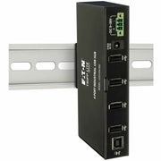 Tripp Lite by Eaton 4-Port Industrial USB 2.0 Hub with 15kV ESD Immunity - U223-004-IND