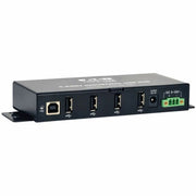 Tripp Lite by Eaton 4-Port Industrial USB 2.0 Hub with 15kV ESD Immunity - U223-004-IND