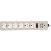 Tripp Lite Waber Surge Protector Strip 6 outlet 6' Cord 2100 Joules - DG115-SI