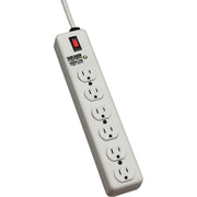 DG115-SI_Tripp Lite Waber Surge Protector Strip 6 outlet 6' Cord 2100 Joules