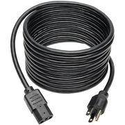 Tripp Lite 15ft Computer Power Cord Cable 5-15P to C13 10A 18AWG 15' - P006-015