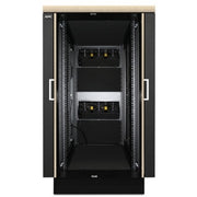 APC by Schneider Electric NetShelter CX 24U Secure Soundproof Server Room in a Box Enclosure - AR4024A