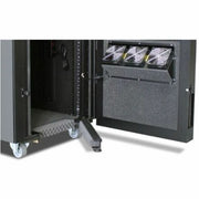 APC by Schneider Electric NetShelter CX 18U Secure Soundproof Server Room in a Box Enclosure - AR4018A