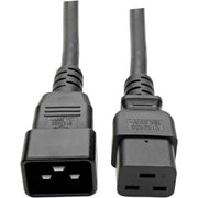 P036-010_Tripp Lite 10ft Power Cord Extension Cable C19 to C20 Heavy Duty 20A 12AWG 10'