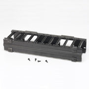 SB87019S1FB_Eaton RCM+ Horizontal Cable Manager, 19" Rackmount, 1 RMU, Flat Black