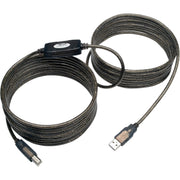 Tripp Lite by Eaton 25ft. High-Speed USB2.0 A/B Active Device Cable (A Male to B Male)