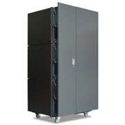 APC by Schneider Electric NetShelter CX 38U Secure Soundproof Server Room in a Box Enclosure - AR4038A