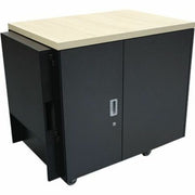 AR4018IA_APC by Schneider Electric NetShelter CX 18U Secure Soundproof Server Room in a Box Enclosure International