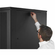 APC by Schneider Electric NetShelter SV 42U 600mm Wide x 1060mm Deep Enclosure with Sides Black - AR2400