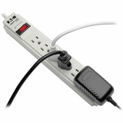 Tripp Lite by Eaton 6-Outlets, 8-Ft Cord, 990 Joule Strip, Flat Plug - Protect It! Surge Suppressor - TLP608