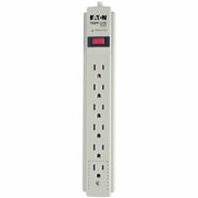 Tripp Lite by Eaton 6-Outlets, 8-Ft Cord, 990 Joule Strip, Flat Plug - Protect It! Surge Suppressor - TLP608