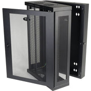 Tripp Lite by Eaton SmartRack Slim 18U Swinging Wall-Mount Rack Enclosure Cabinet - SRW18US13