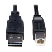 UR022-006_Tripp Lite series Universal Reversible USB 2.0 A-Male to B-Male Device Cable - 6ft