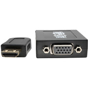 Tripp Lite 6in HDMI to VGA Adapter Converter with Audio Video for Ultrabook / Laptop / Desktop 6" - P131-06N